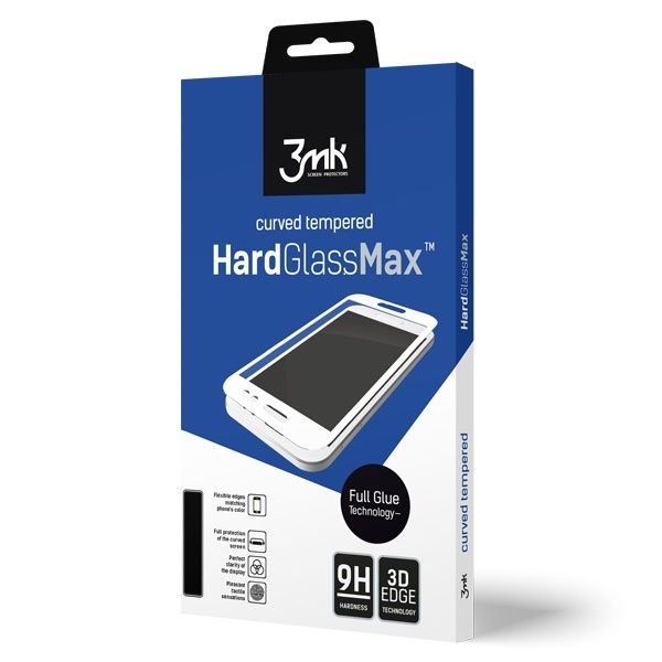 Folia ochronna 3MK Hard Glass Max czarny SAMSUNG Galaxy S23 Ultra