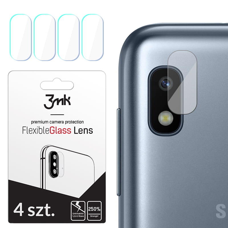 Szko hartowane hybrydowe 3MK Flexible Glass Lens SAMSUNG Galaxy A10