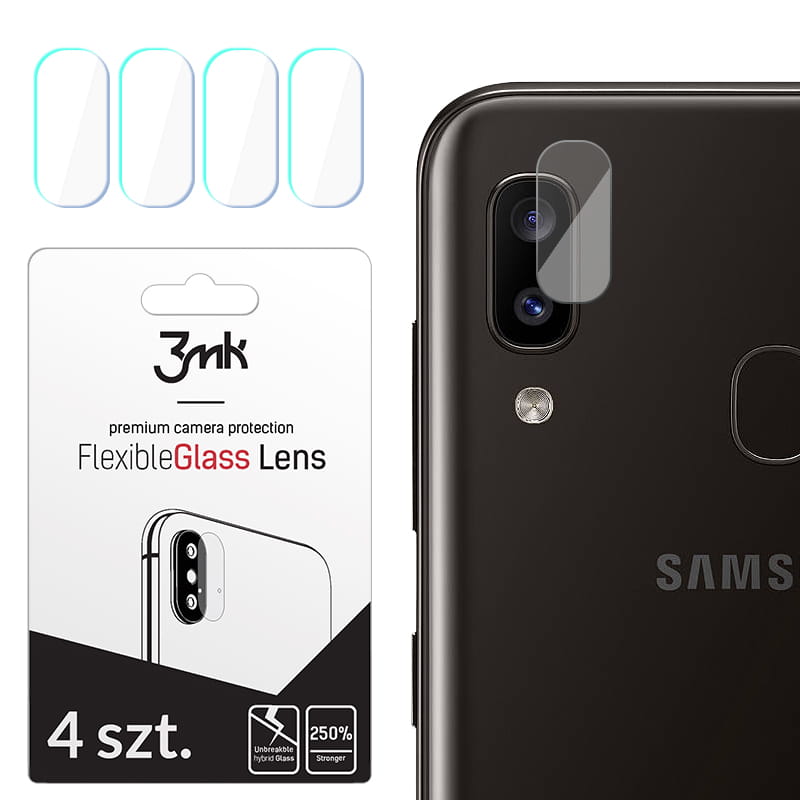 Szko hartowane hybrydowe 3MK Flexible Glass Lens SAMSUNG Galaxy A20e