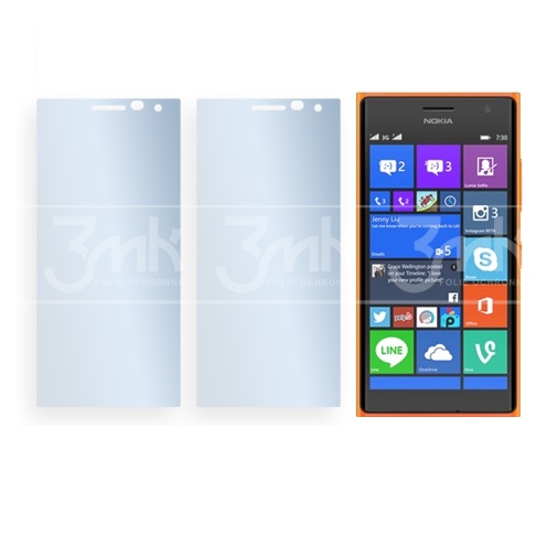 Folia ochronna poliwglan 3MK Solid NOKIA Lumia 735 / 3