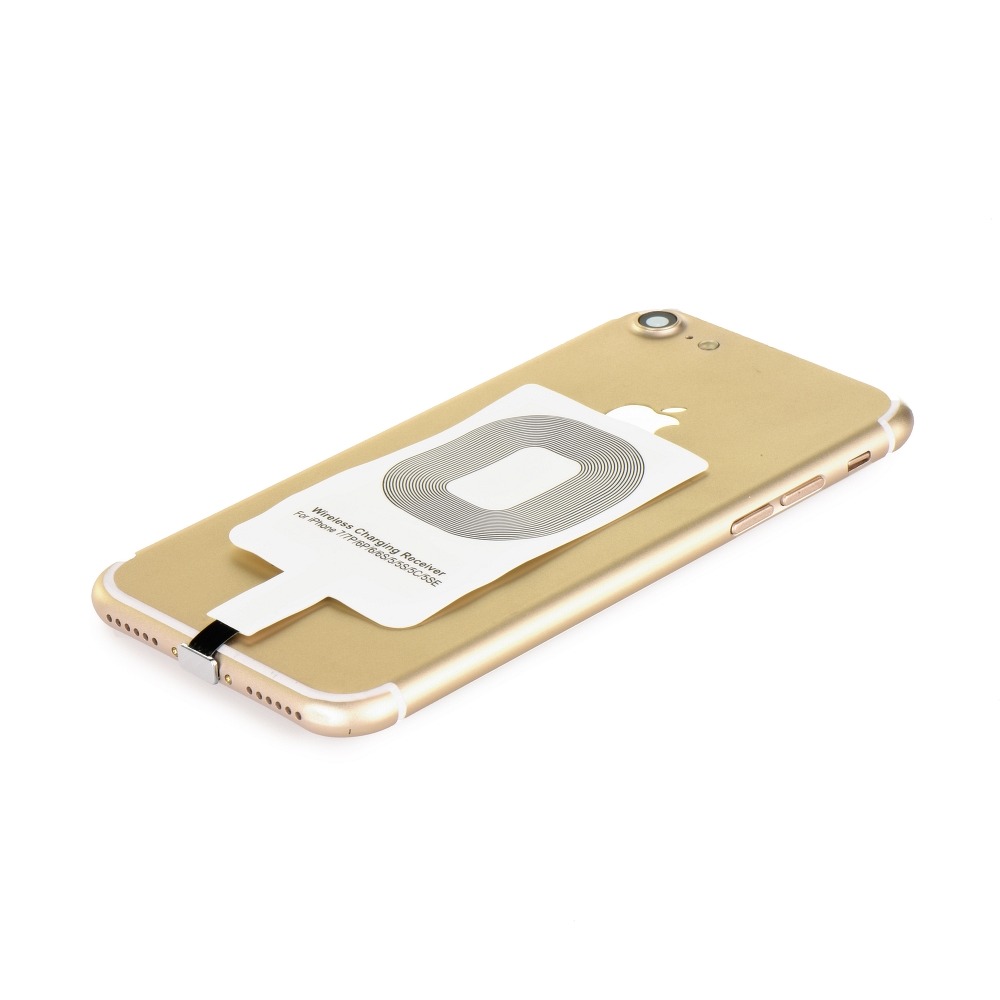 Adapter adowanie indukcyjne QI USB Lightning biay APPLE iPhone 6 / 3