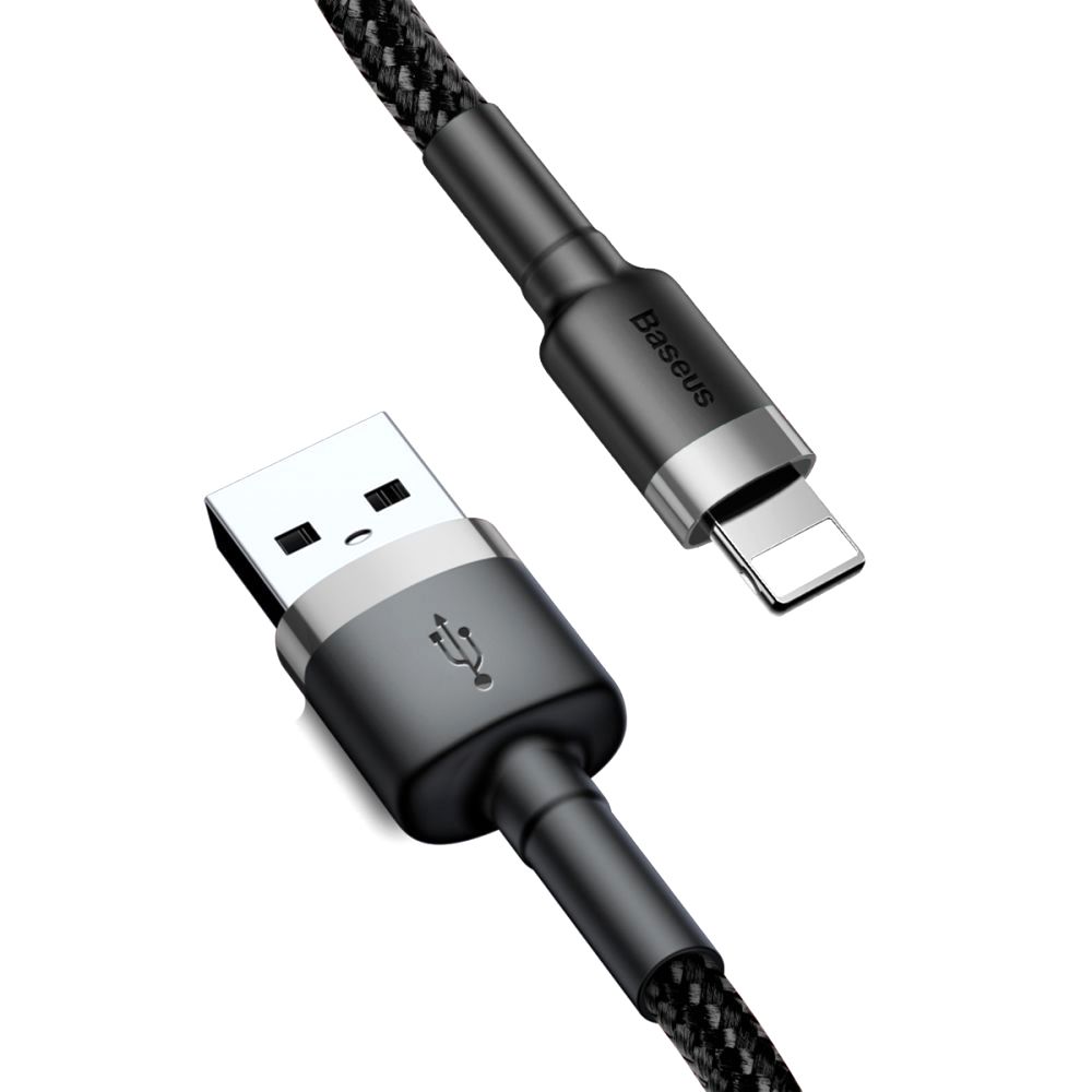 Kabel USB BASEUS Cafule lighting 100cm czarny APPLE iPad 10.2 2020