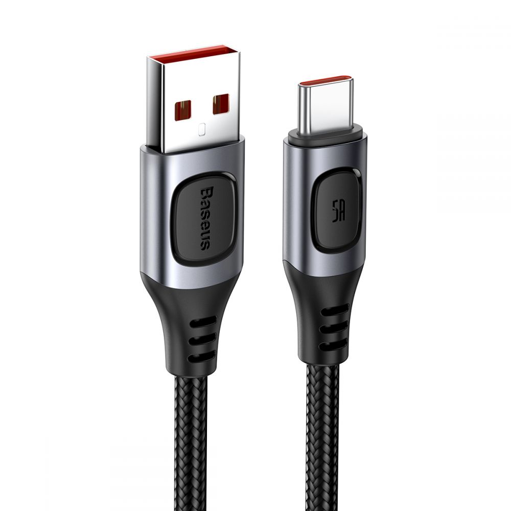Kabel USB BASEUS FC5A Typ-C 200cm szary MOTOROLA Moto G24 Power / 4