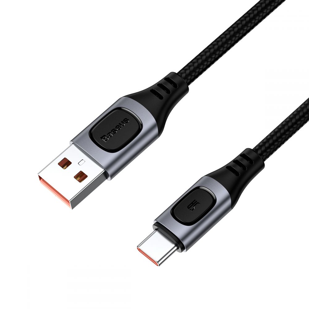 Kabel USB BASEUS FC5A Typ-C 200cm szary HTC Wildfire E2 Play / 6