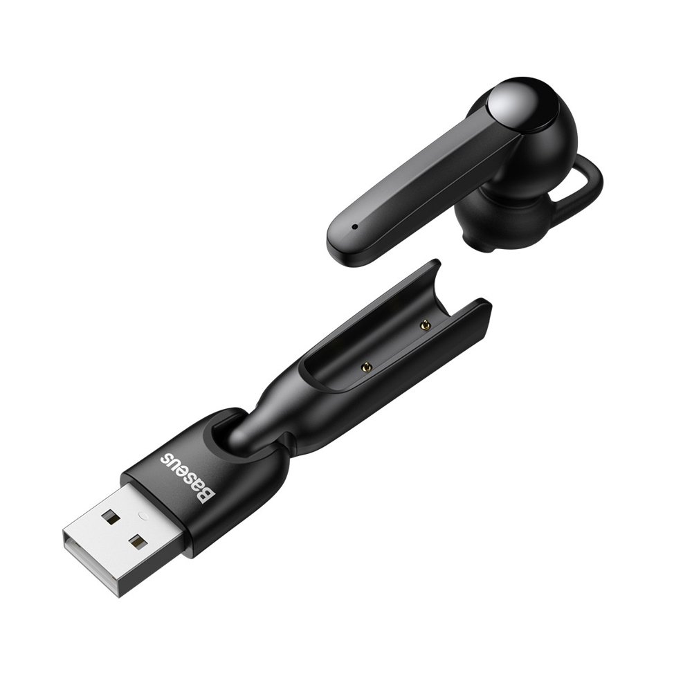 Suchawka bluetooth Baseus A05 + stacja dokujca USB czarna HTC Desire 12 Plus