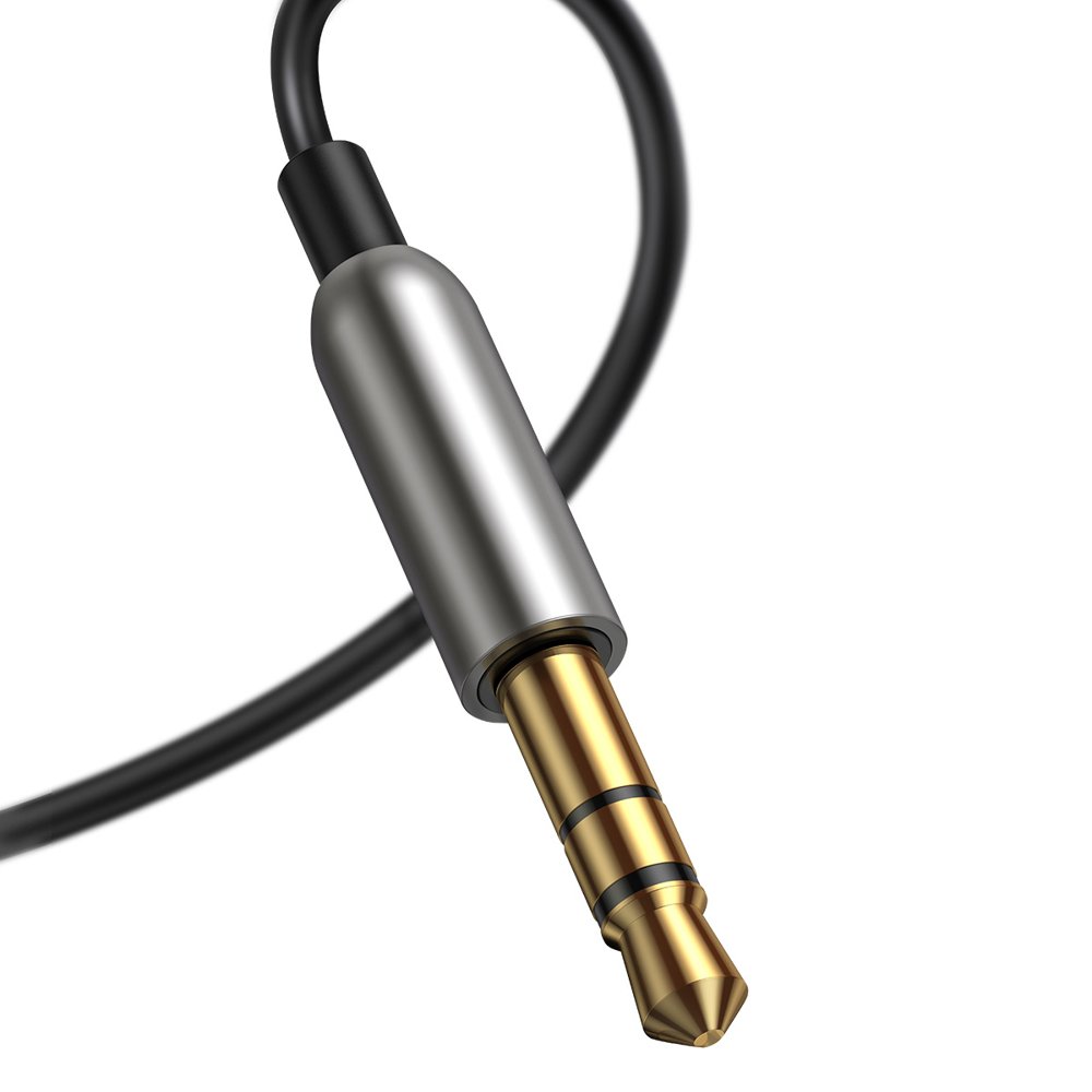 Adapter audio Bluetooth USB-AUX Baseus CABA01-01 czarny Oppo A77 5G / 5