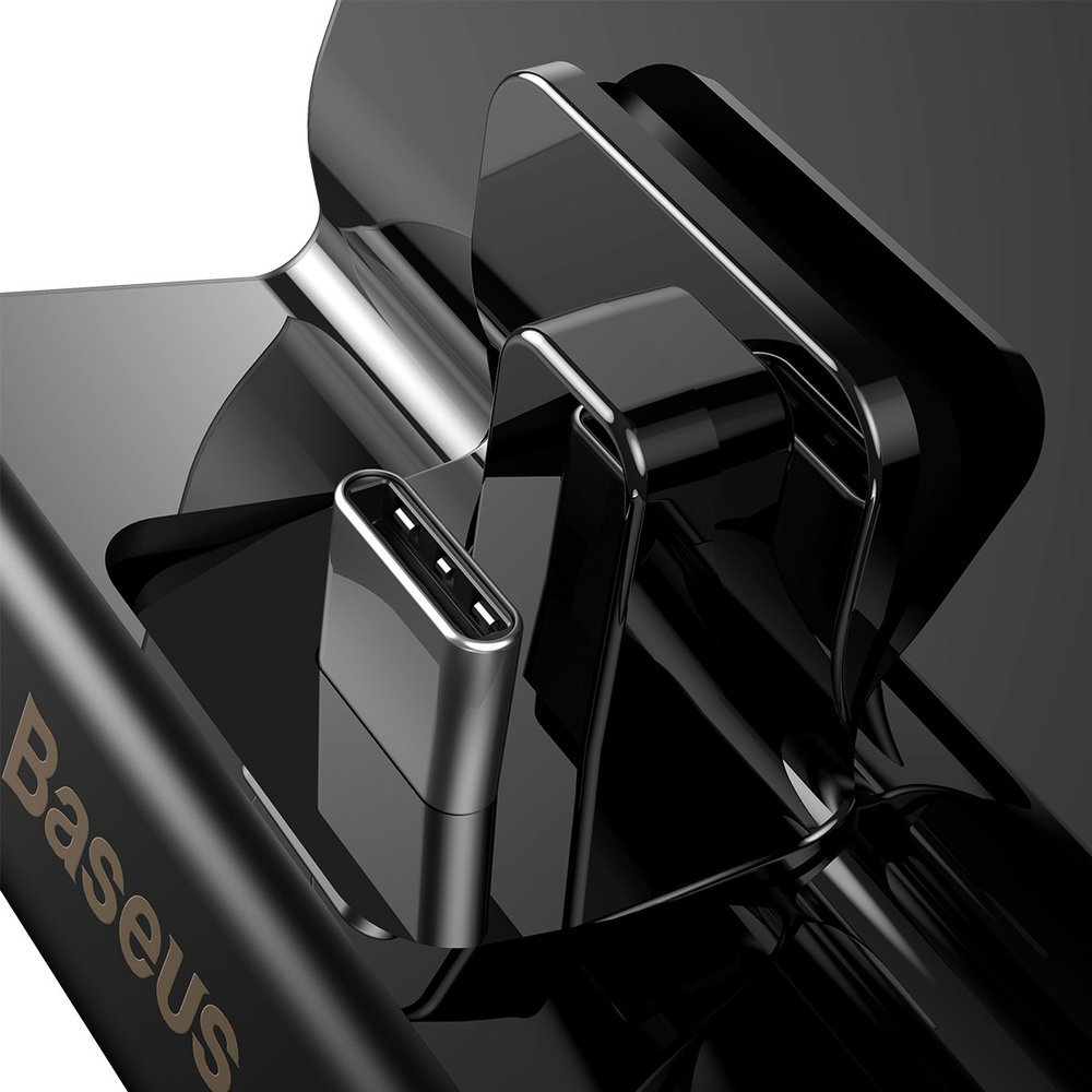 Stacja dokujca Baseus SW USB Typ-C czarna MOTOROLA Moto E32s / 5