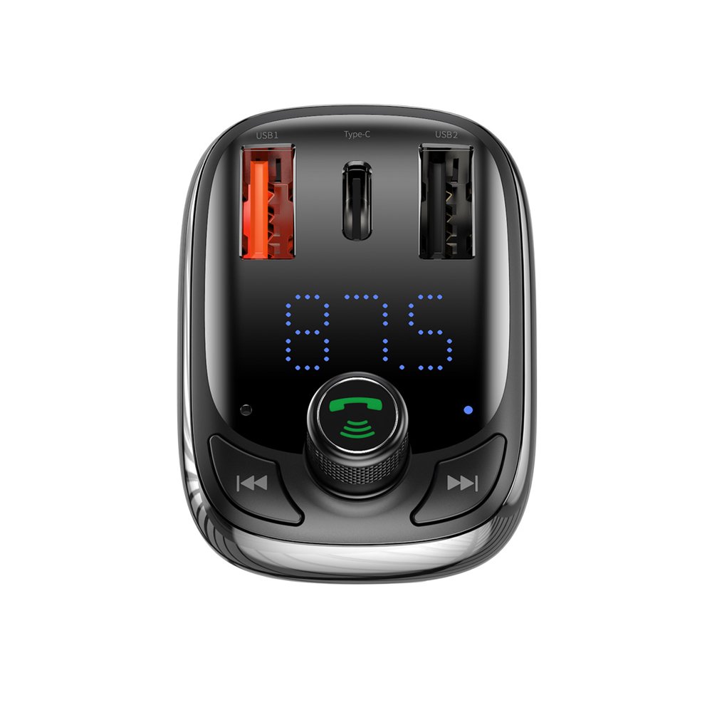 Ładowarka samochodowa Transmiter Fm Bluetooth Baseus S13 Pps Quick Charge 5a / 2