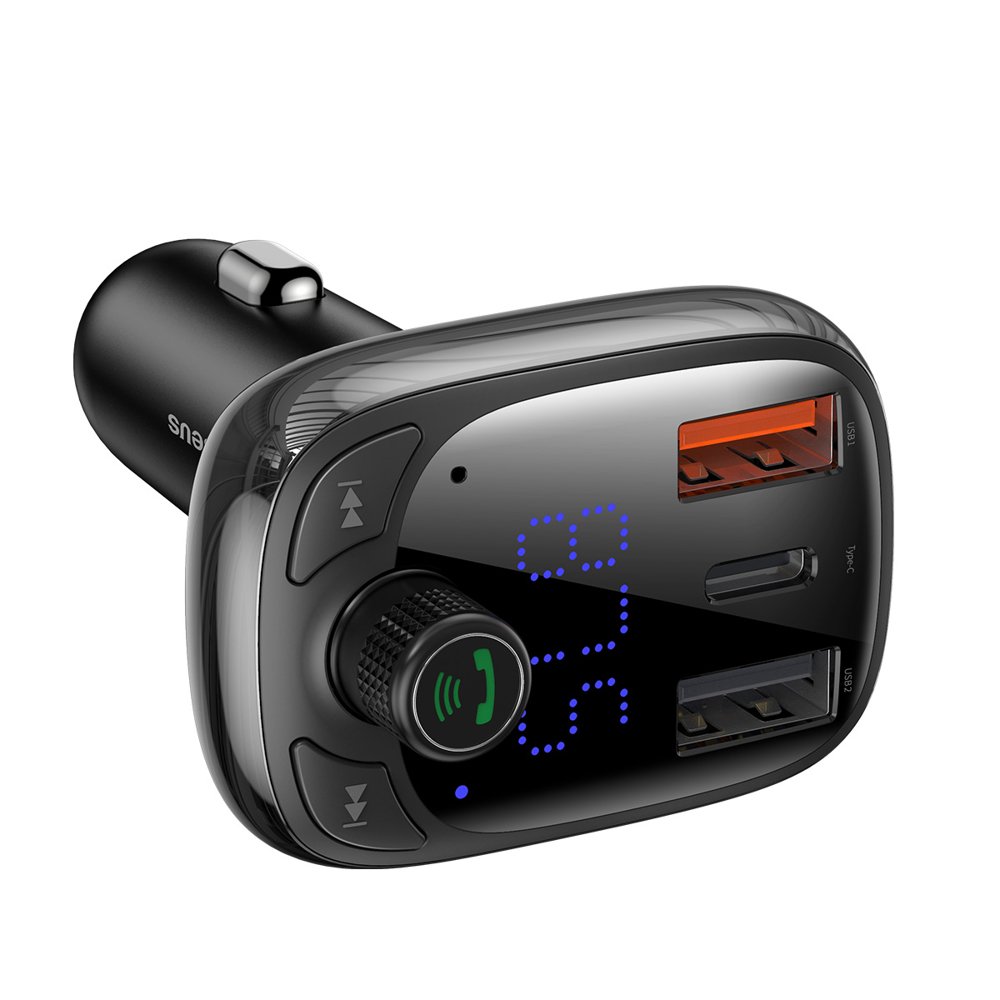 Ładowarka samochodowa Transmiter Fm Bluetooth Baseus S13 Pps Quick Charge 5a / 4