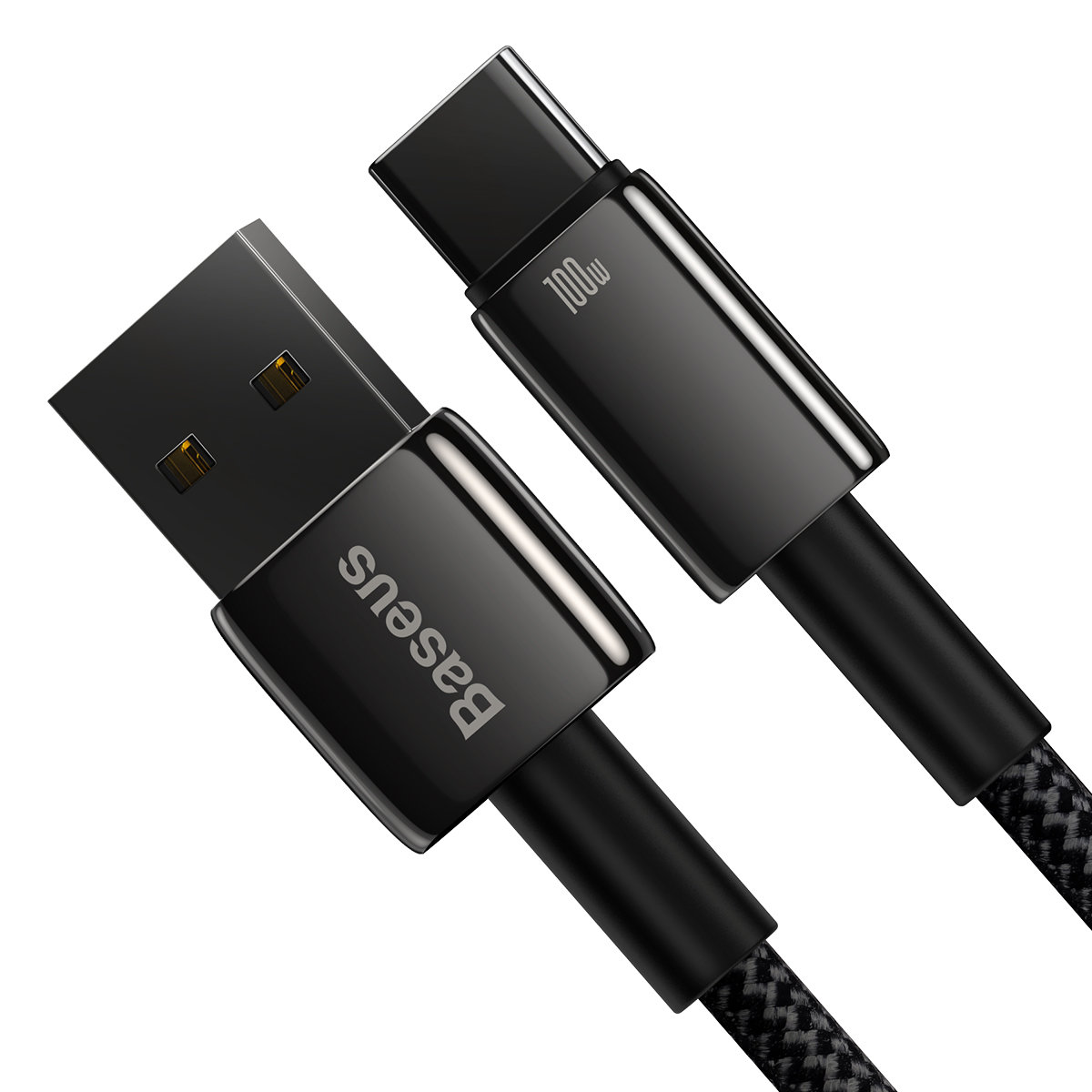 Kabel USB Baseus Tungsten Gold Typ-C 1m CAWJ000001 czarny Google Pixel 6a / 4