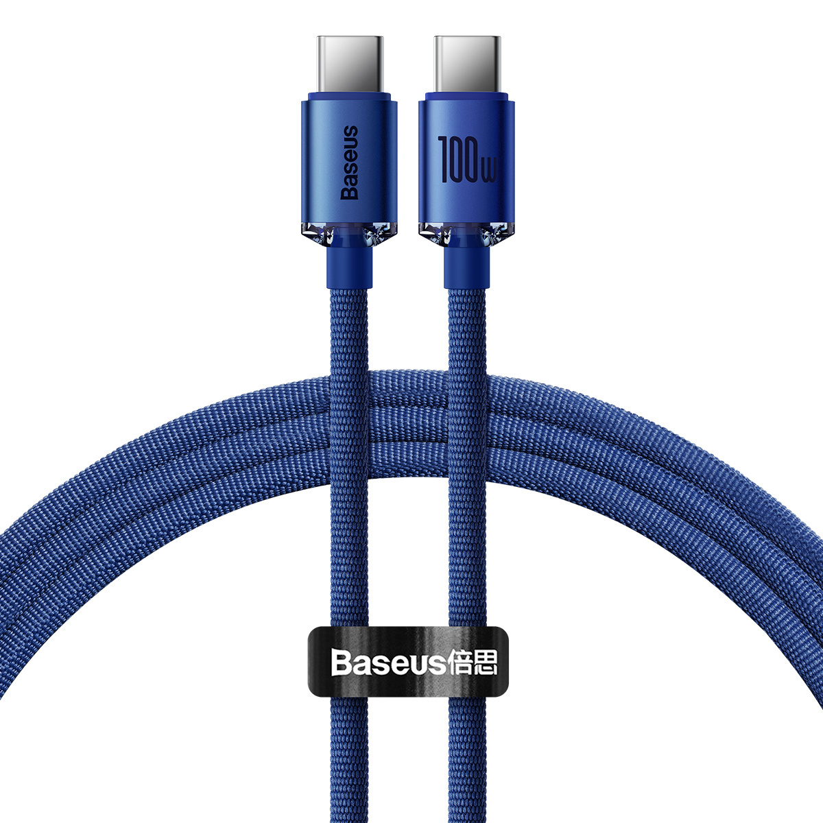 Kabel USB Baseus Crystal Shine Series do szybkiego ładowania USB Typ-C na Typ-C 1,2m niebieski Google Pixel 4a