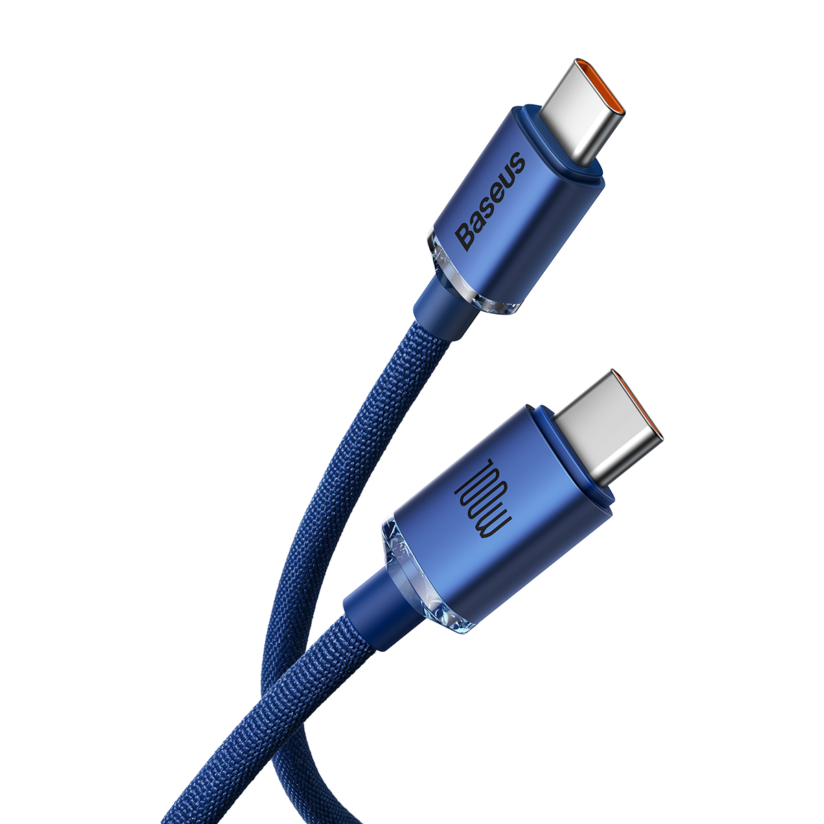 Kabel USB Baseus Crystal Shine Series do szybkiego ładowania USB Typ-C na Typ-C 1,2m niebieski Google Pixel 4a / 2