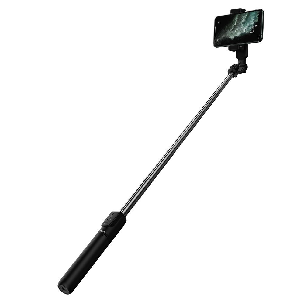 Statyw wysignik selfie Tripod Baseus SUDYZP-F01 czarny + 2 lampki Vivo Y33s / 6