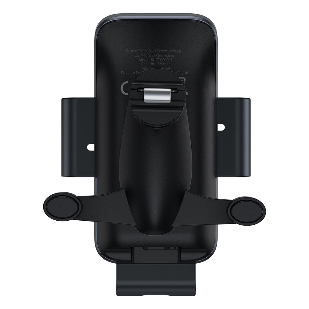 Uchwyt samochodowy Baseus zaciskowy solarny do kratki czarny SAMSUNG SM-G925F Galaxy S6 Edge / 3