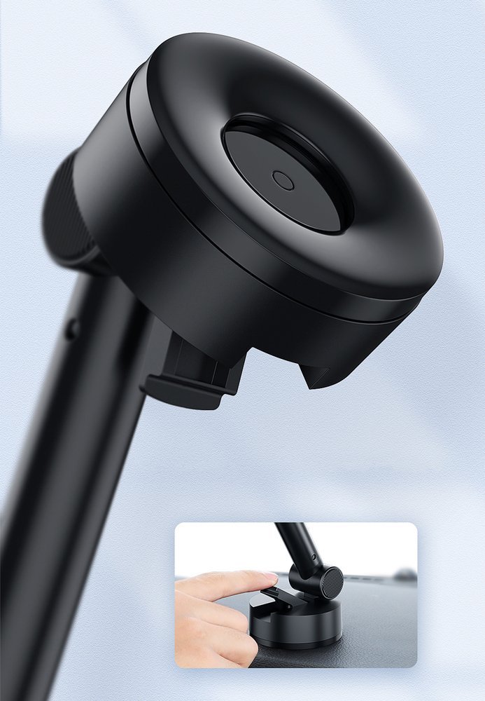 Uchwyt samochodowy Baseus Simplism SUYL-JY01 teleskopowy czarny Xiaomi Mi 8 Pro / 11