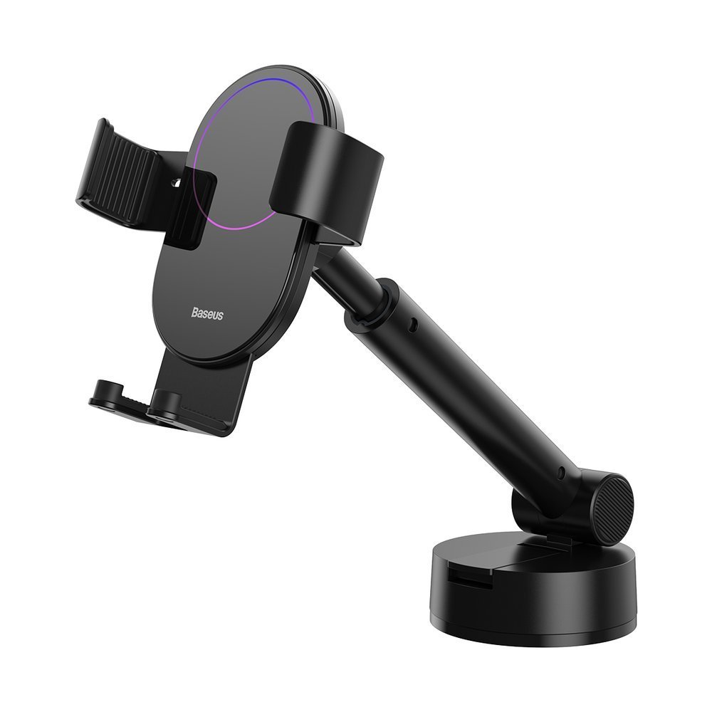 Uchwyt samochodowy Baseus Simplism SUYL-JY01 teleskopowy czarny MOTOROLA Moto G Play 2021 / 6