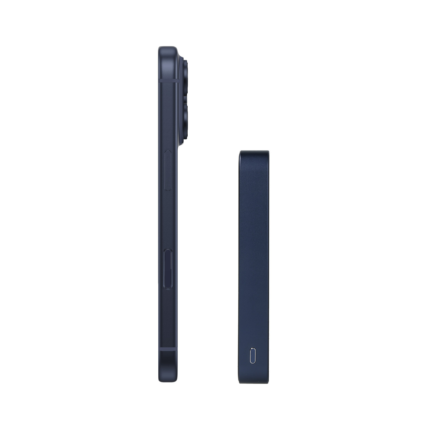 Power bank Blavec BJ-04 10000mAh Slim 22,5W indukcyjny Magsafe granatowy ALCATEL 1 2021 / 3
