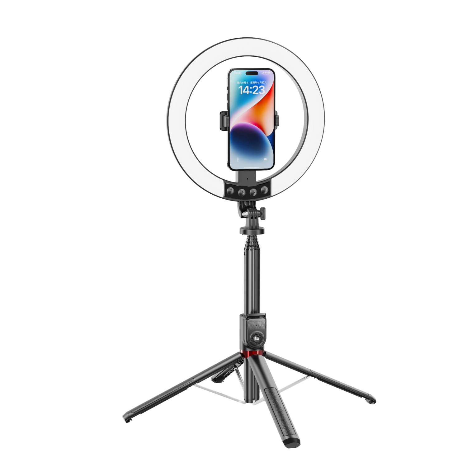 Statyw wysi�gnik selfie Blavec Lampa Selfie P-50 RGB z Tripodem i Pilotem SAMSUNG Galaxy Note 8 / 4