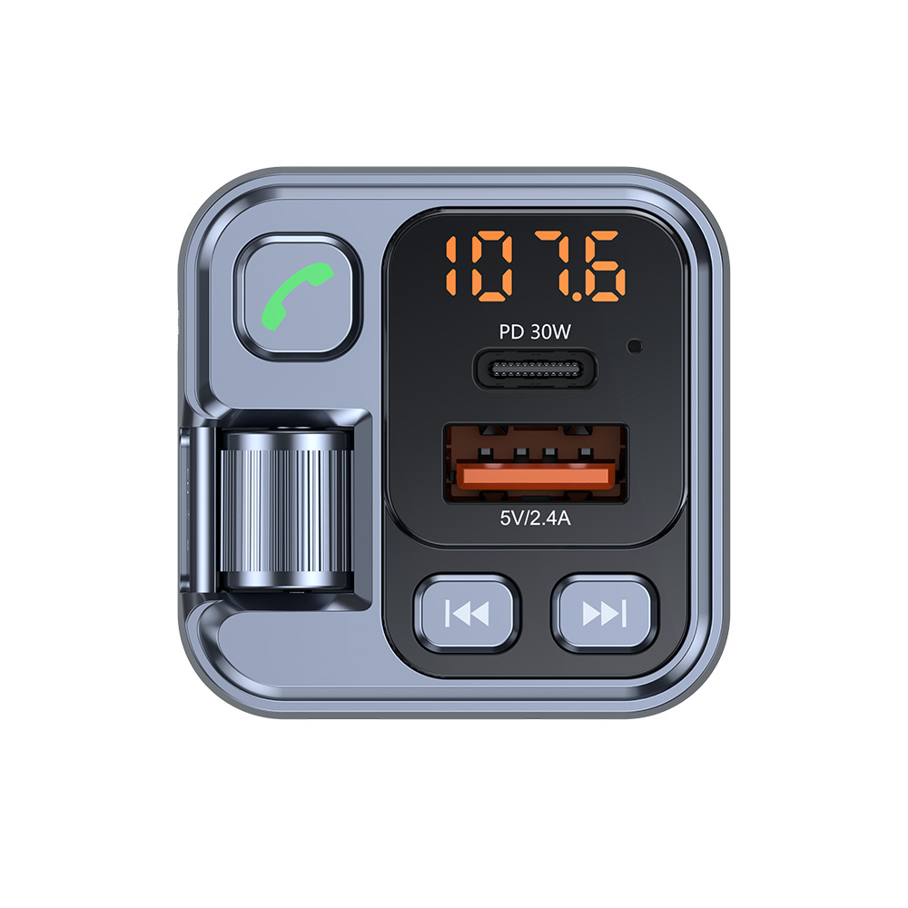 Ładowarka samochodowa Blavec Transmiter FM TR-05 30W USB-C Bluetooth czarny Honor 90 Lite / 2 Ładowarka samochodowa Blavec Transmiter FM TR-05 30W USB-C Bluetooth czarny Honor 90 Lite / 2