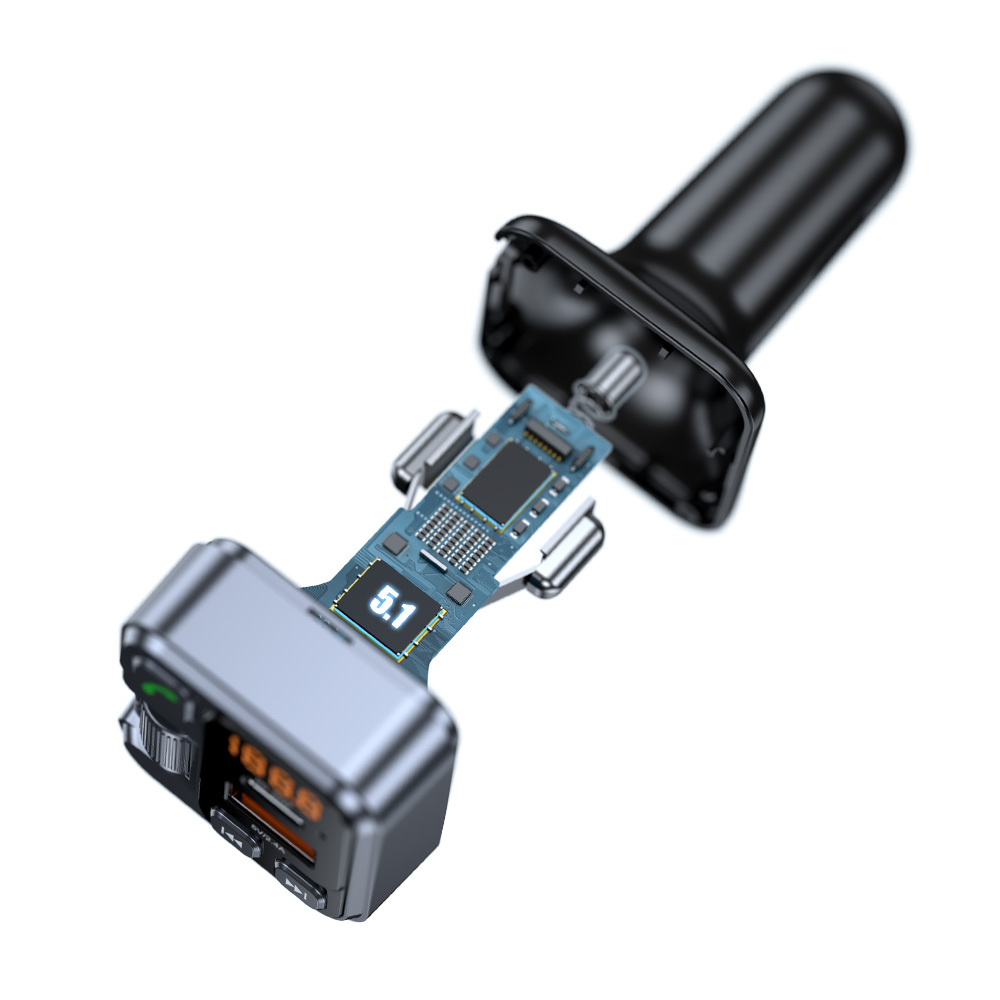 Ładowarka samochodowa Blavec Transmiter FM TR-05 30W USB-C Bluetooth czarny Honor 90 Lite / 3 Ładowarka samochodowa Blavec Transmiter FM TR-05 30W USB-C Bluetooth czarny Honor 90 Lite / 3