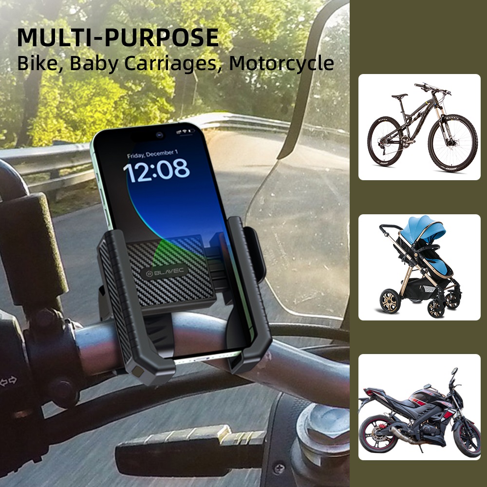 Uchwyt rowerowy Blavec BV-01 Velo do kierownicy czarny SONY Xperia X / 5 Uchwyt rowerowy Blavec BV-01 Velo do kierownicy czarny SONY Xperia X / 5