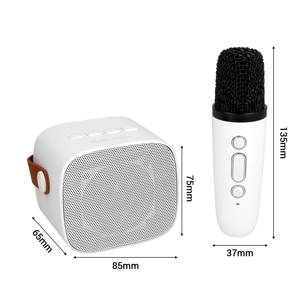 Głośnik Karaoke Blavec WS-07 5W z 2 mikrofonami biały SAMSUNG Galaxy A32 / 7 Głośnik Karaoke Blavec WS-07 5W z 2 mikrofonami biały SAMSUNG Galaxy A32 / 7