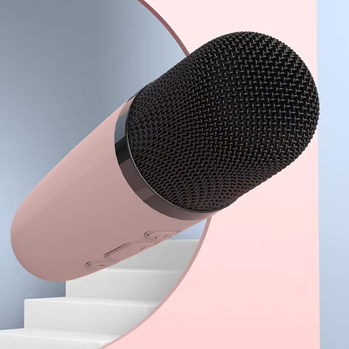 Głośnik Karaoke Blavec WS-07 5W z 2 mikrofonami różowy SAMSUNG Galaxy A32 / 3 Głośnik Karaoke Blavec WS-07 5W z 2 mikrofonami różowy SAMSUNG Galaxy A32 / 3