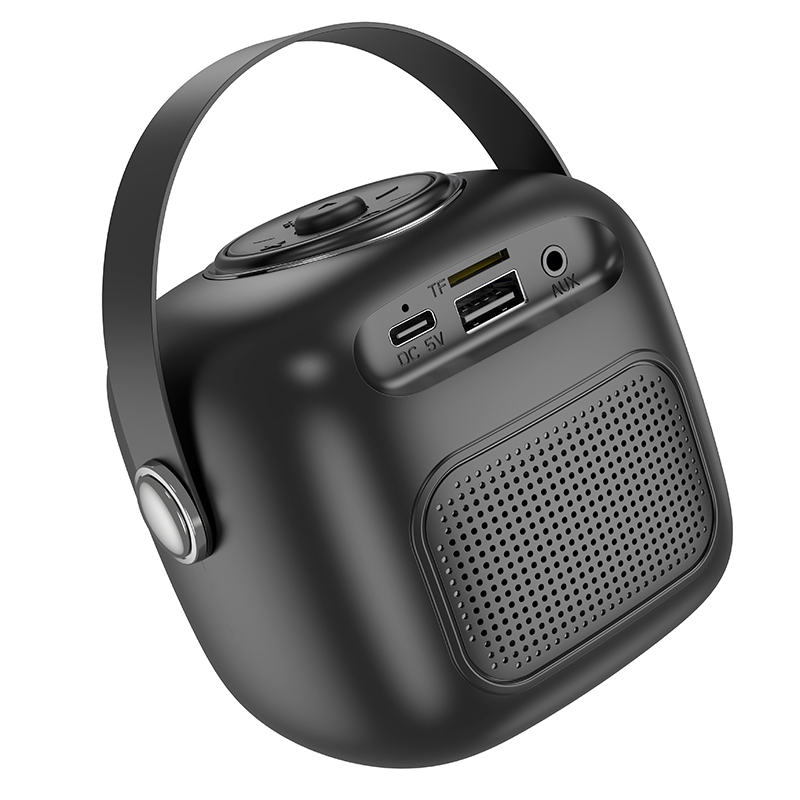 Mikrofon Borofone zestaw karaoke Bluetooth BP15 Dazzling mini czarny SONY Xperia 10 V / 2