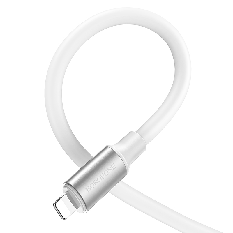 Kabel USB Borofone BX82 Bountiful Typ-C na Lightning biay APPLE iPhone 6 / 2