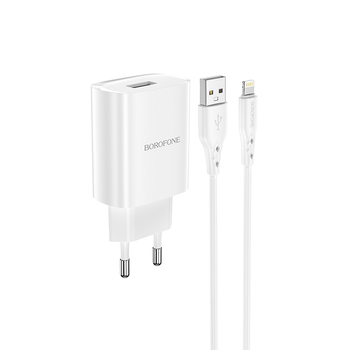 adowarka sieciowa Borofone BN1 Innovative USB na Lightning biaa APPLE iPhone 12 Mini / 4