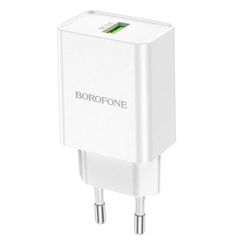 adowarka sieciowa Borofone BN5 Jingrui 1xUSB 3.0A biaa  MOTOROLA Moto G71