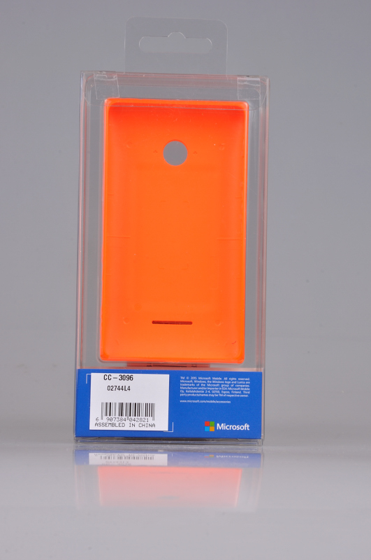 Pokrowiec oryginalne etui Cover CC-3096 pomaraczowe Microsoft Lumia 435