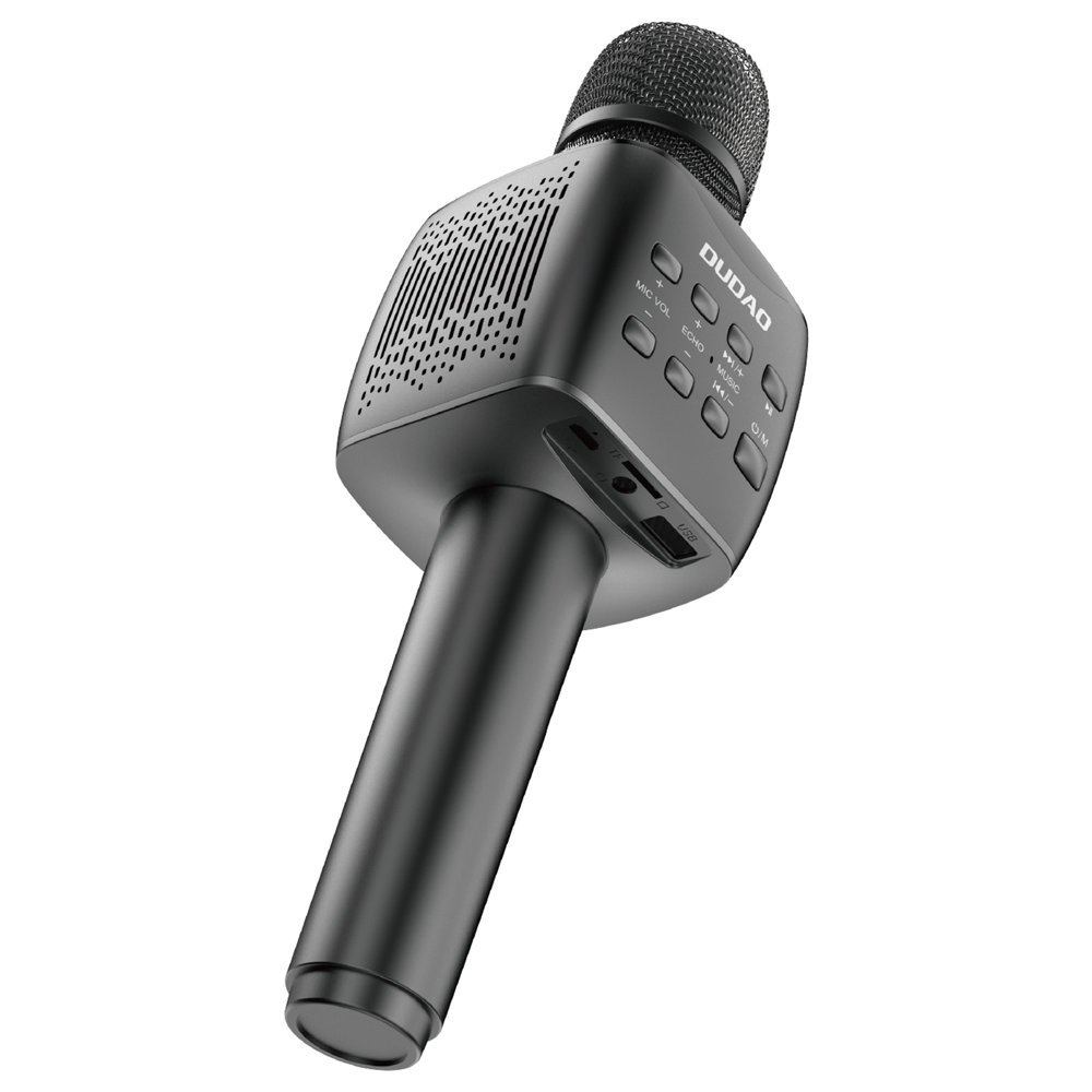 Mikrofon Dudao do karaoke Bluetooth Y16s czarny SONY ERICSSON K750i / 2