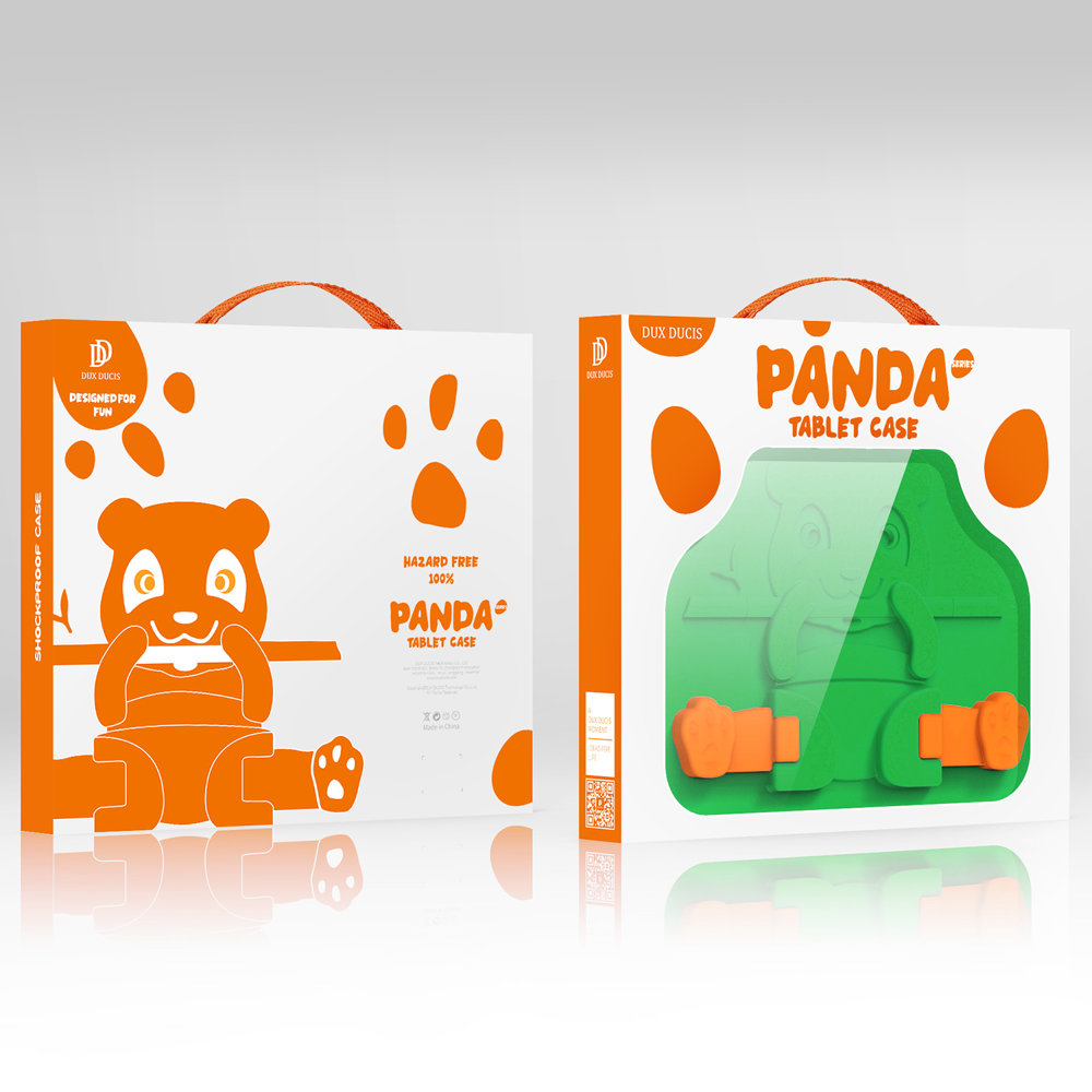 Pokrowiec etui Dux Ducis Panda zielone SAMSUNG Galaxy Tab S6 Lite 10.4 / 9