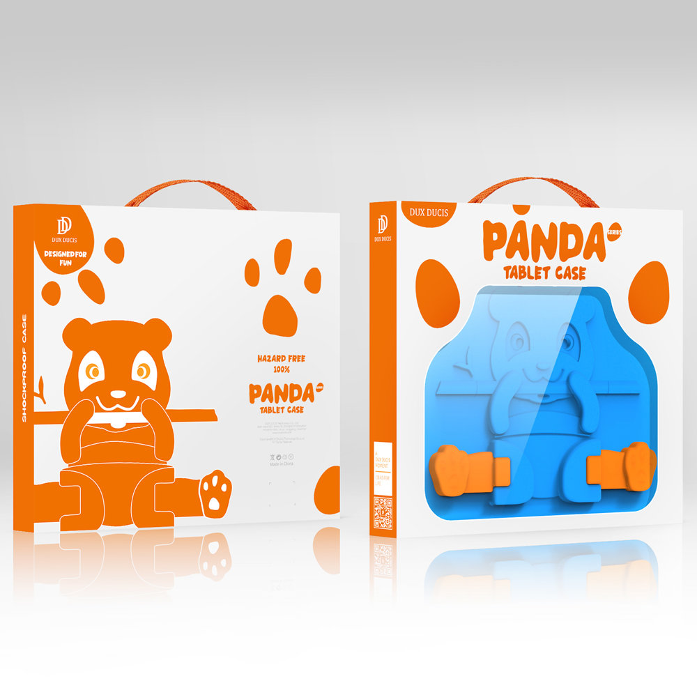 Pokrowiec etui Dux Ducis Panda niebieskie SAMSUNG Galaxy Tab A7 Lite 8.4 / 9