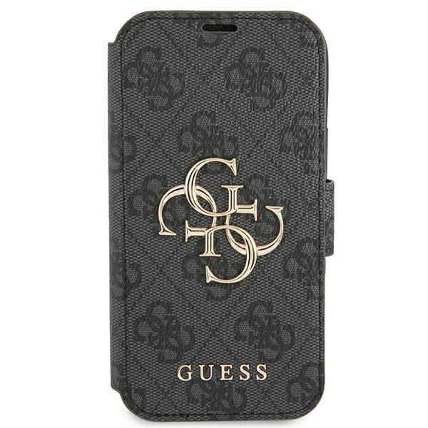 Pokrowiec Oryginalny Guess 4G Big Metal szare APPLE iPhone 13 Pro / 2