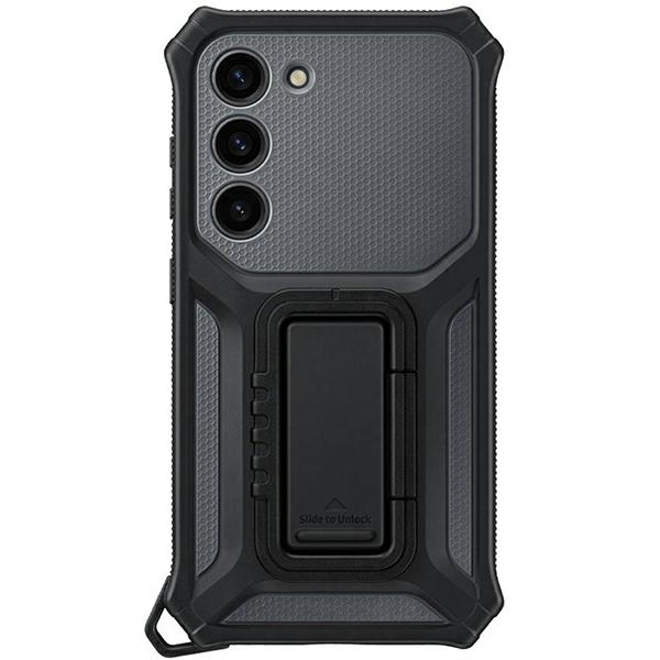 Pokrowiec etui oryginalne Rugged Gadget Case czarne SAMSUNG Galaxy S23