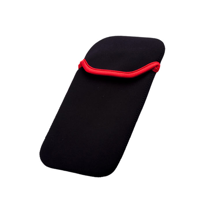 Pokrowiec etui Neopren czarno-czerwone SAMSUNG Galaxy Tab 2 (7.0 cali) / 3