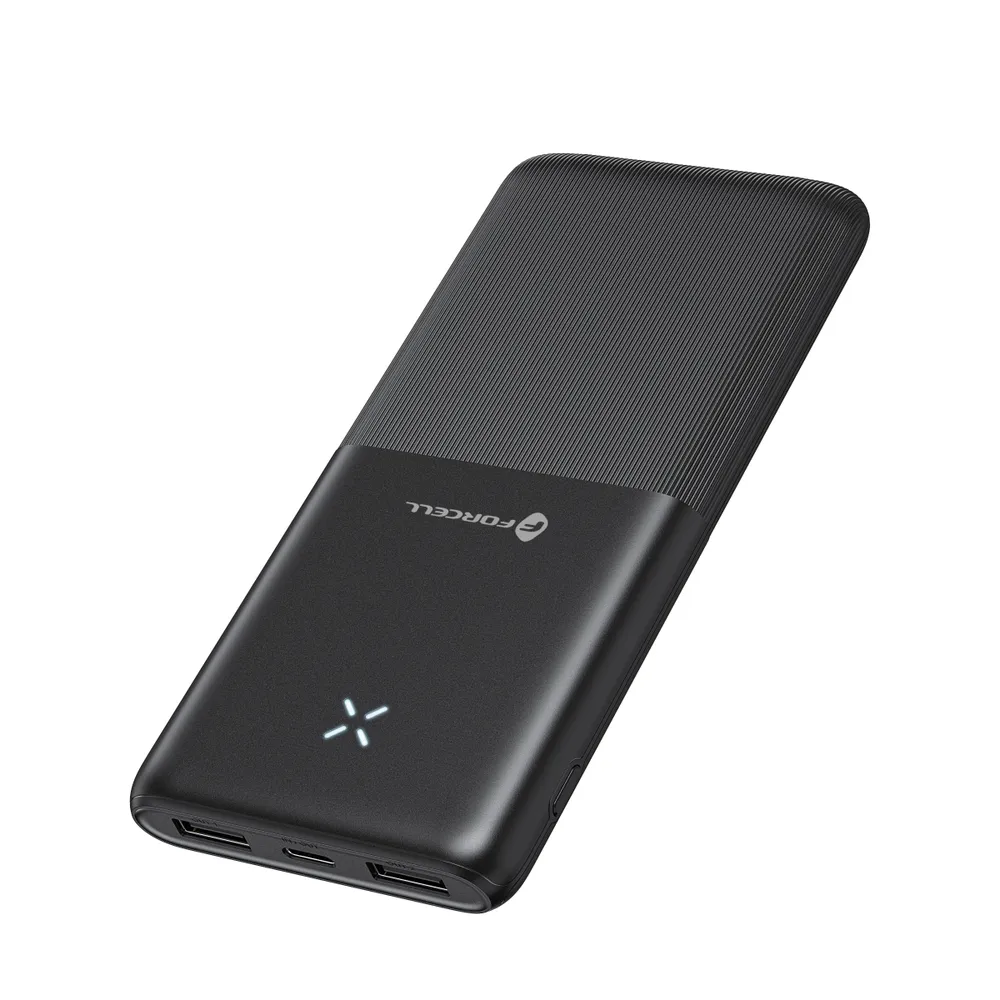 Power bank Forcell F-Energy S10k1 10000mah czarny ZTE Blade X Max / 2