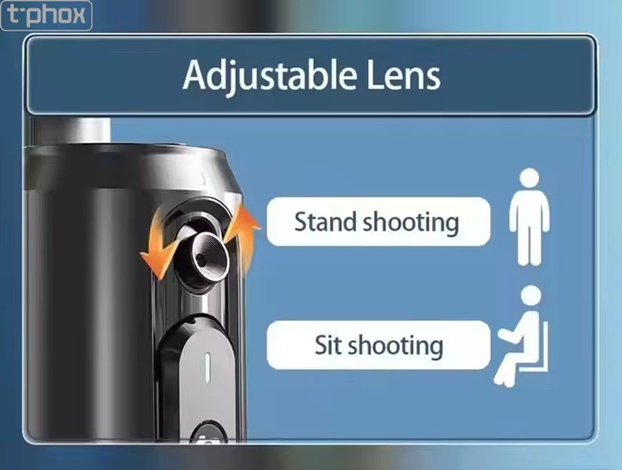 Gimbal T-phox iCircle z inteligentnym �ledzeniem twarzy Wiko UPulse / 6