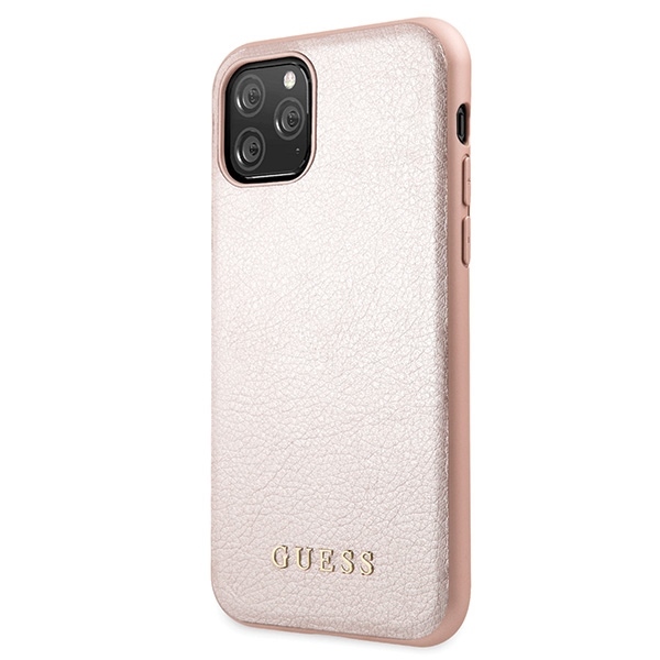 Pokrowiec Guess gold hard case Iridescent rowy APPLE iPhone 11 Pro / 2