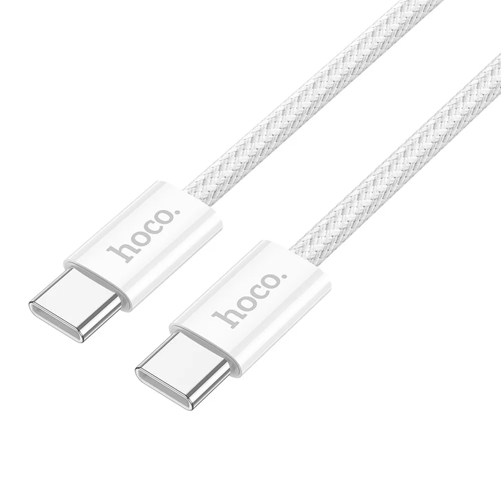 Kabel USB HOCO X104 Typ-C na Typ-C 3A 1m biay Xiaomi Mi 10T Pro / 2