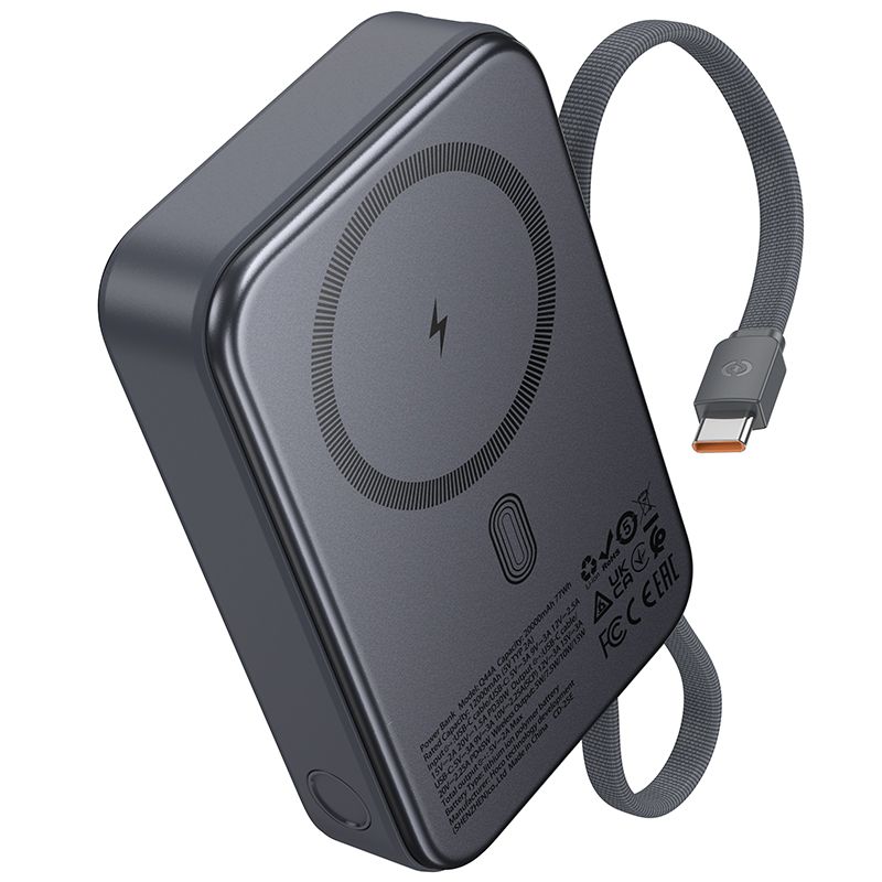 Power bank Hoco Q44A 20000 mAh zgodny z MagSafe 45W czarny Xiaomi Redmi 10C / 4