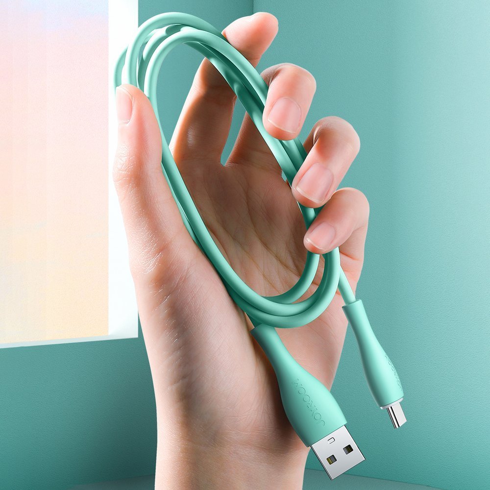 Kabel USB Joyroom Typ-C 3A 1m S-1030M8 zielony SAMSUNG Galaxy A54 5G / 2