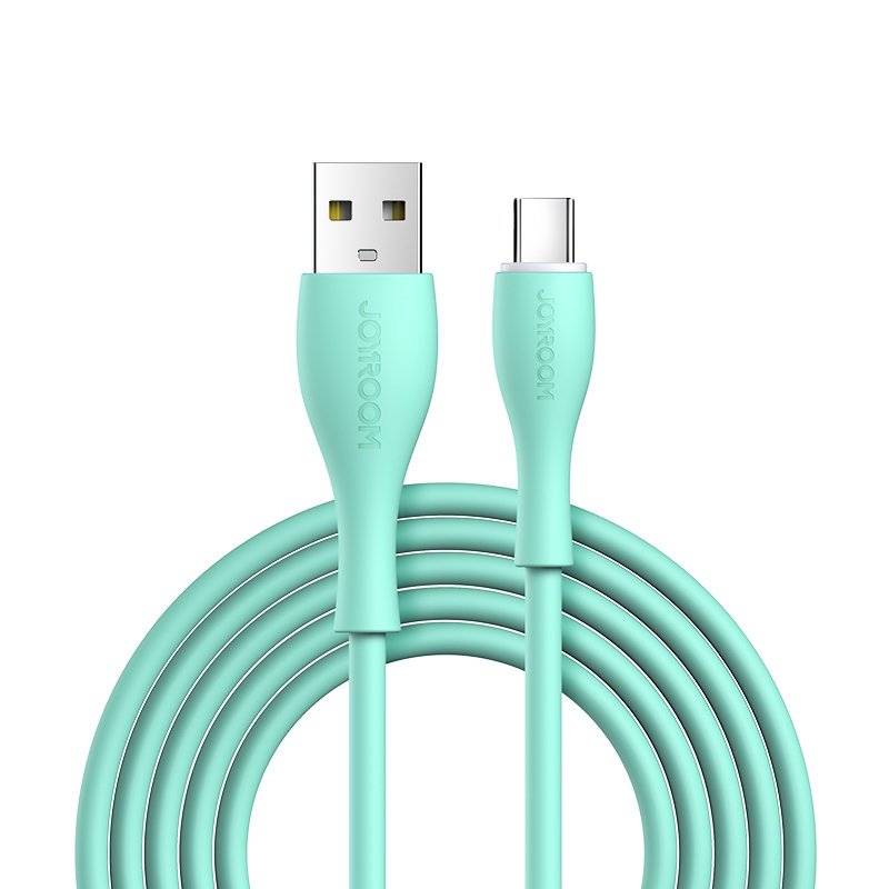 Kabel USB Joyroom Typ-C 3A 1m S-1030M8 zielony HUAWEI Mate 20 Lite