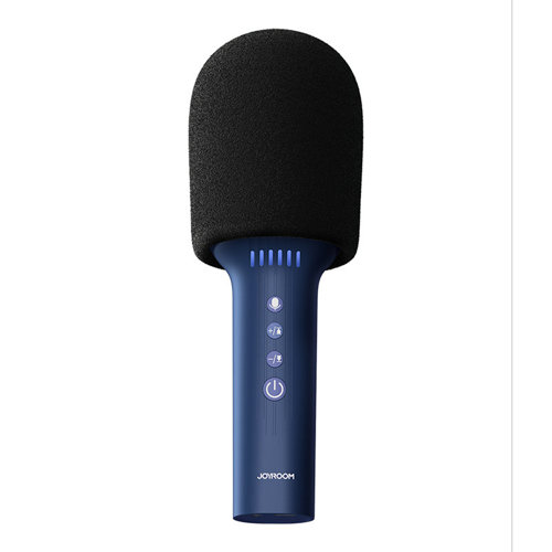 Mikrofon Joyroom do karaoke z gonikiem Bluetooth 5.0 1200mAh niebieski MOTOROLA Moto G200