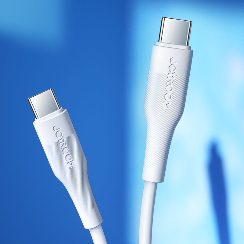 Kabel USB Joyroom wytrzymały USB Typ-C na USB Typ-C 1,8m biały Google Pixel 4a / 2