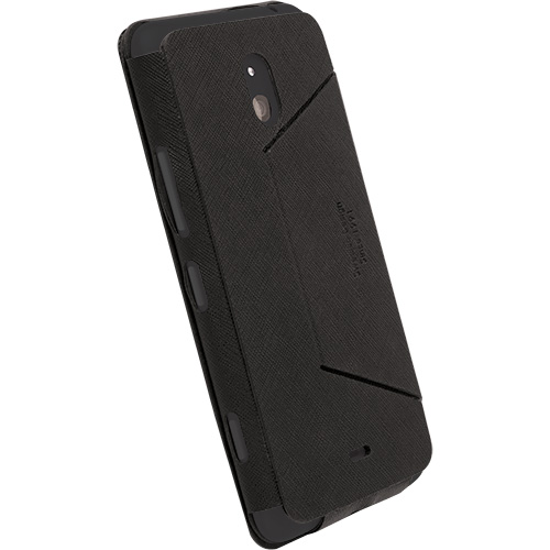 Pokrowiec etui KRUSELL FlipCover Malmo Black NOKIA Lumia 530 / 2