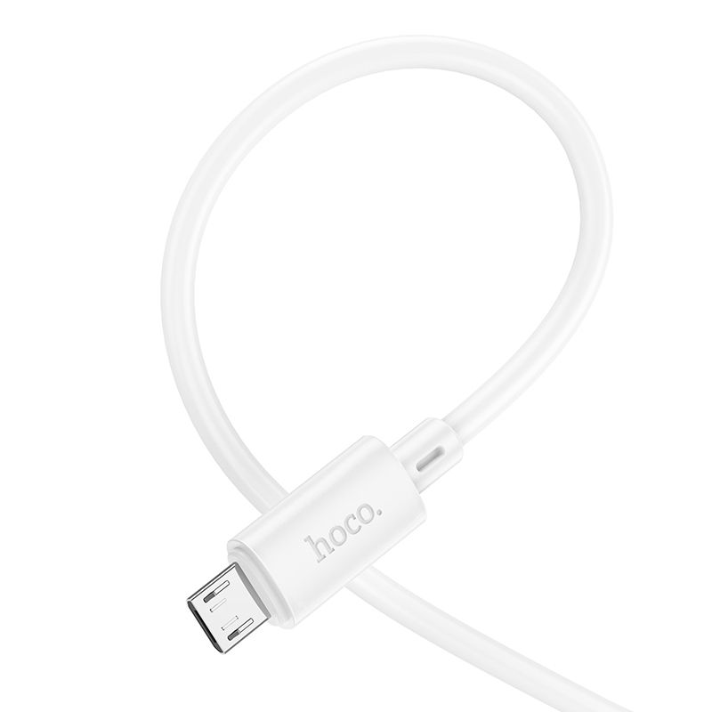 Kabel USB 2m 2.4A microUSB bia�y HTC One X10 / 2