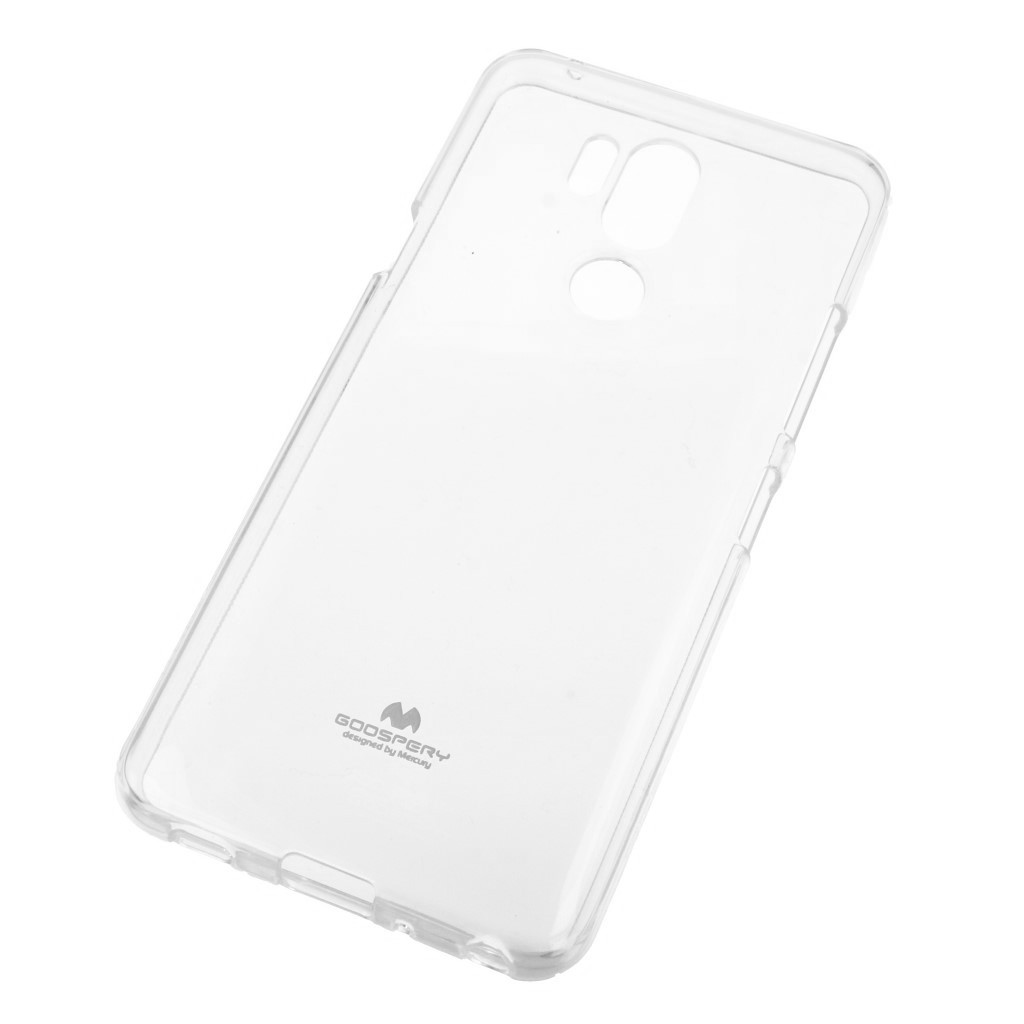 Pokrowiec etui silikonowe Mercury Jelly Case przeroczyste LG G7 ThinQ